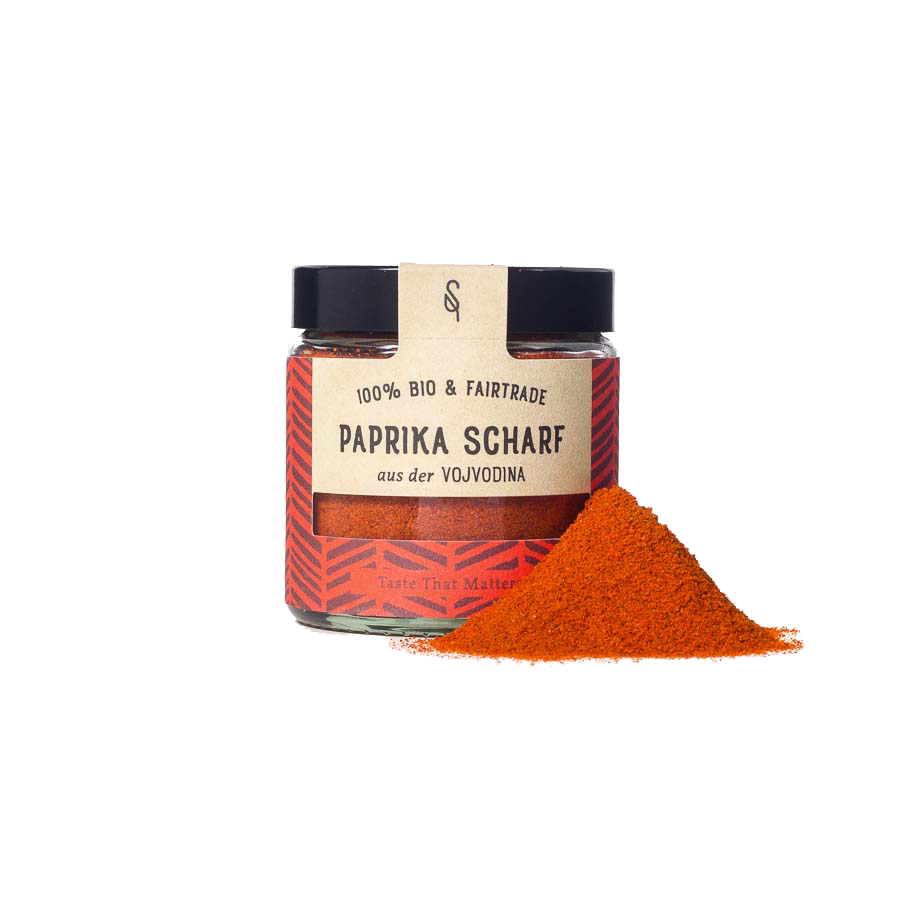 Paprika scharf - Bio (45 g)