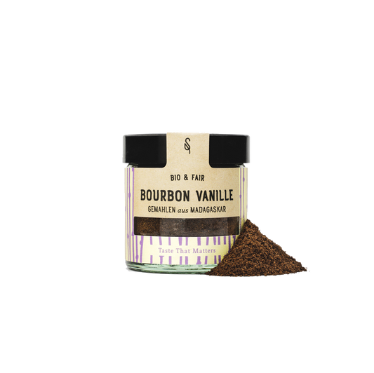 Bourbon Vanille gemahlen - Bio (25 g)